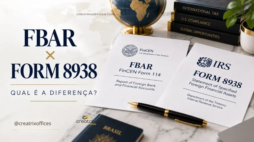 FBAR x Form 8938: Qual é a Diferença para Brasileiros que Vivem nos Estados Unidos?